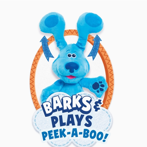 Nickelodeon Blue's Clues "Peek-a-Blue" Animated Plush Toy - Picture 3 of 7